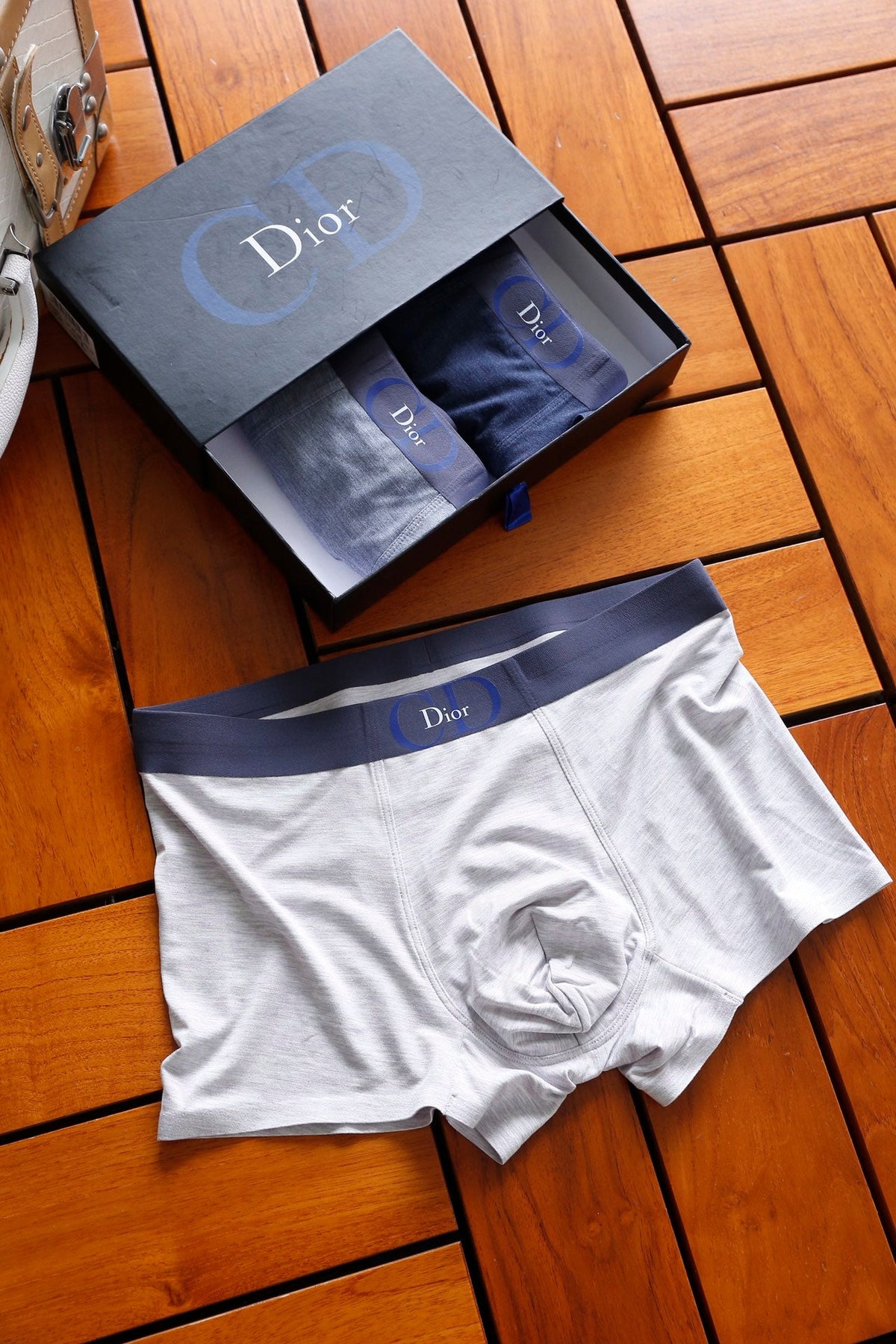Dior Modal Men's Boxer Briefs - 3-Piece Box