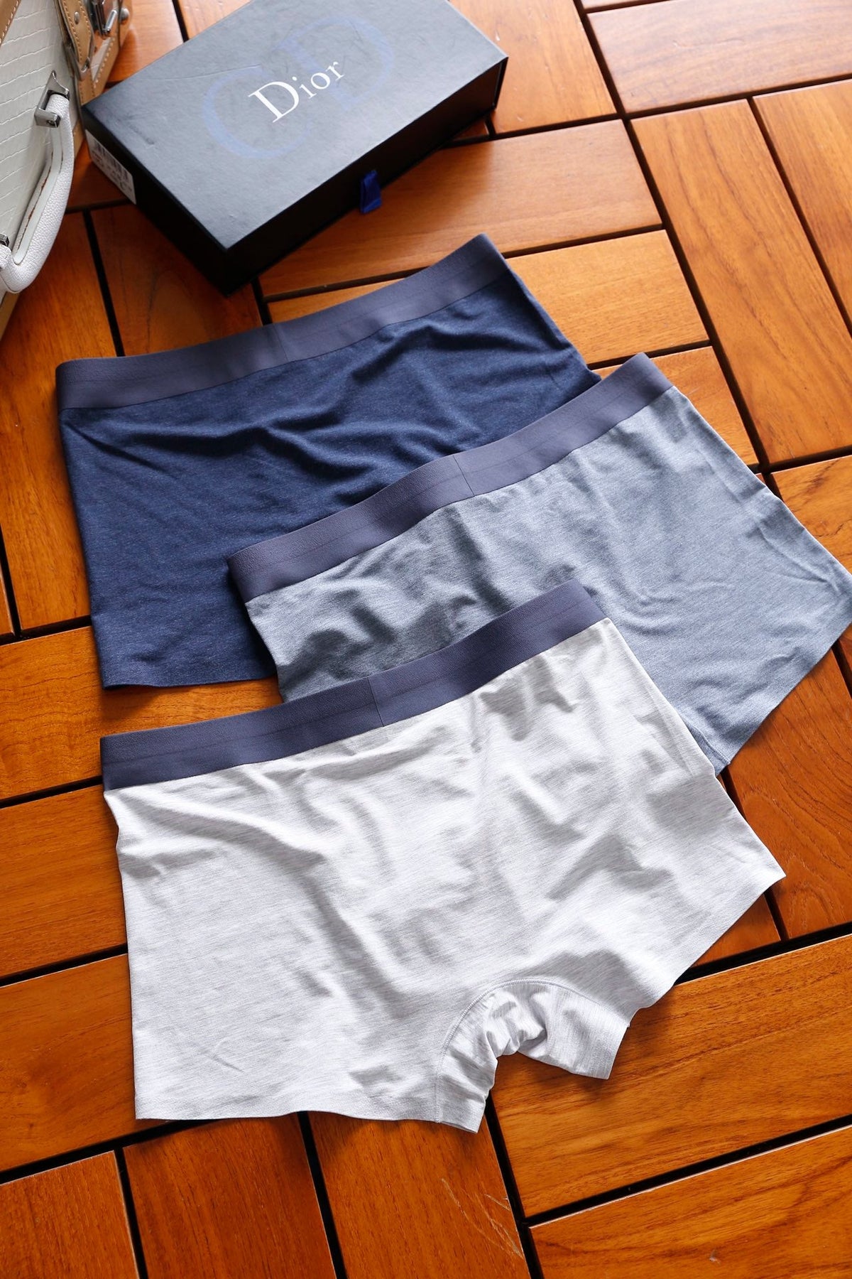 Dior Modal Men's Boxer Briefs - 3-Piece Box