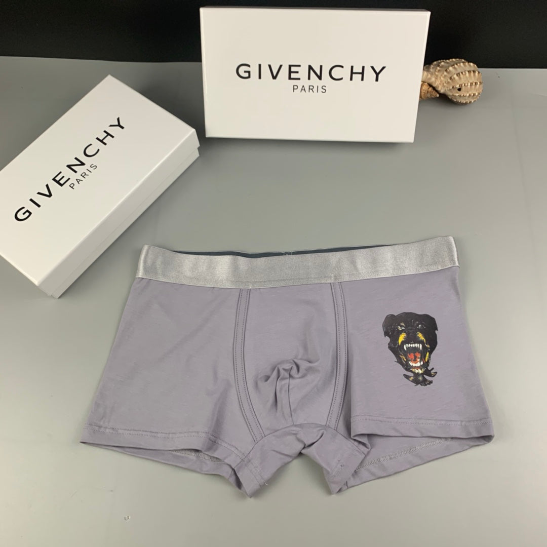 Givenchy Cotton Men's Boxer Briefs - 3-Piece Box