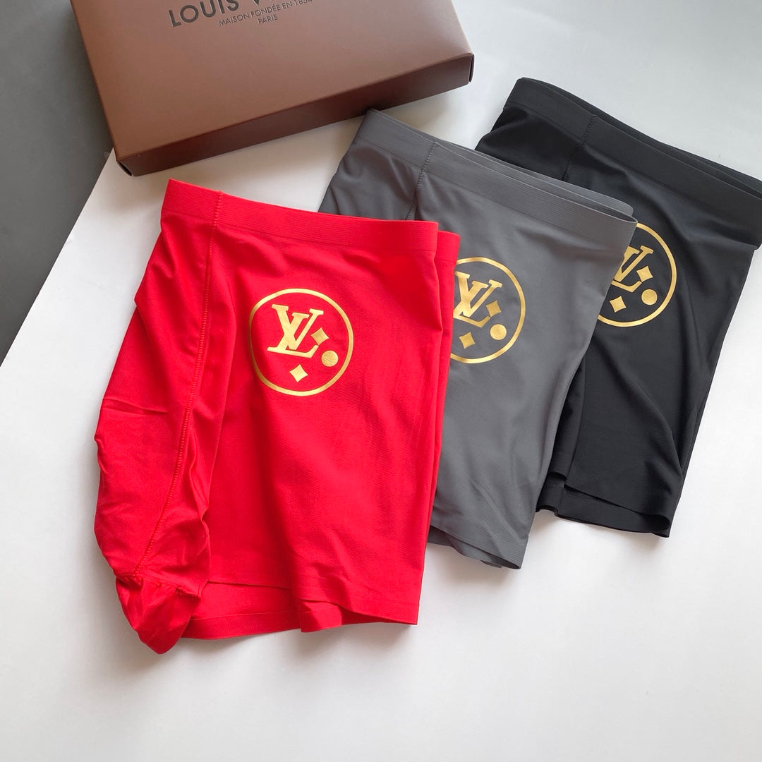 Louis Vuitton Milk-Silk Men's Boxer Briefs - 3-Piece Box