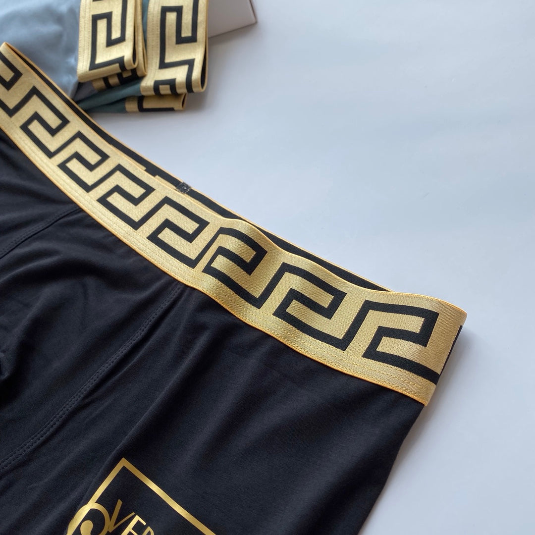 Versace Modal Men's Boxer Briefs - 3-Piece Box