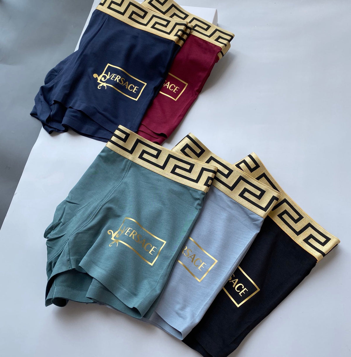 Versace Modal Men's Boxer Briefs - 3-Piece Box