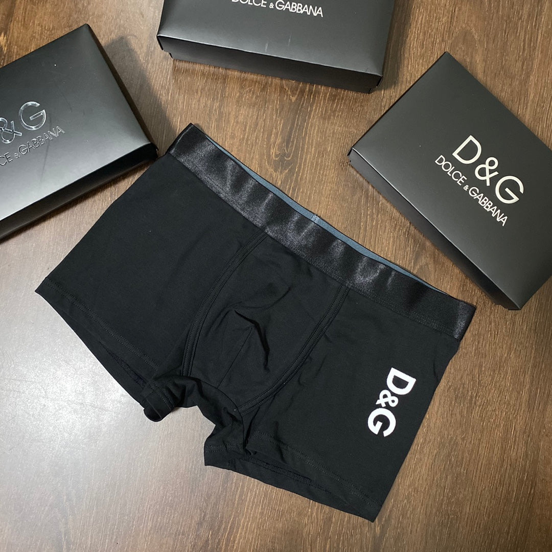 Cotton Men's Boxer Briefs - 3-Piece Box