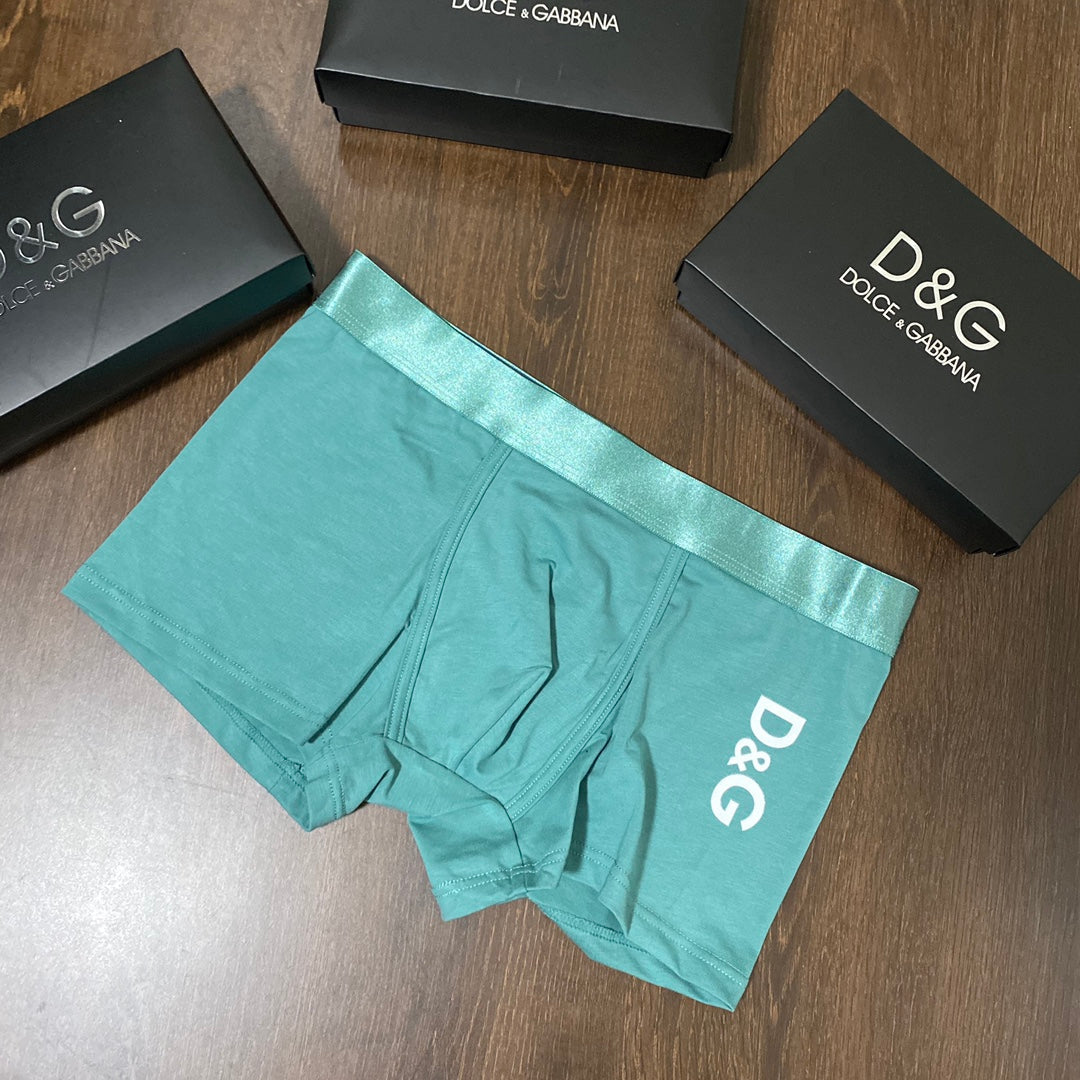 Cotton Men's Boxer Briefs - 3-Piece Box