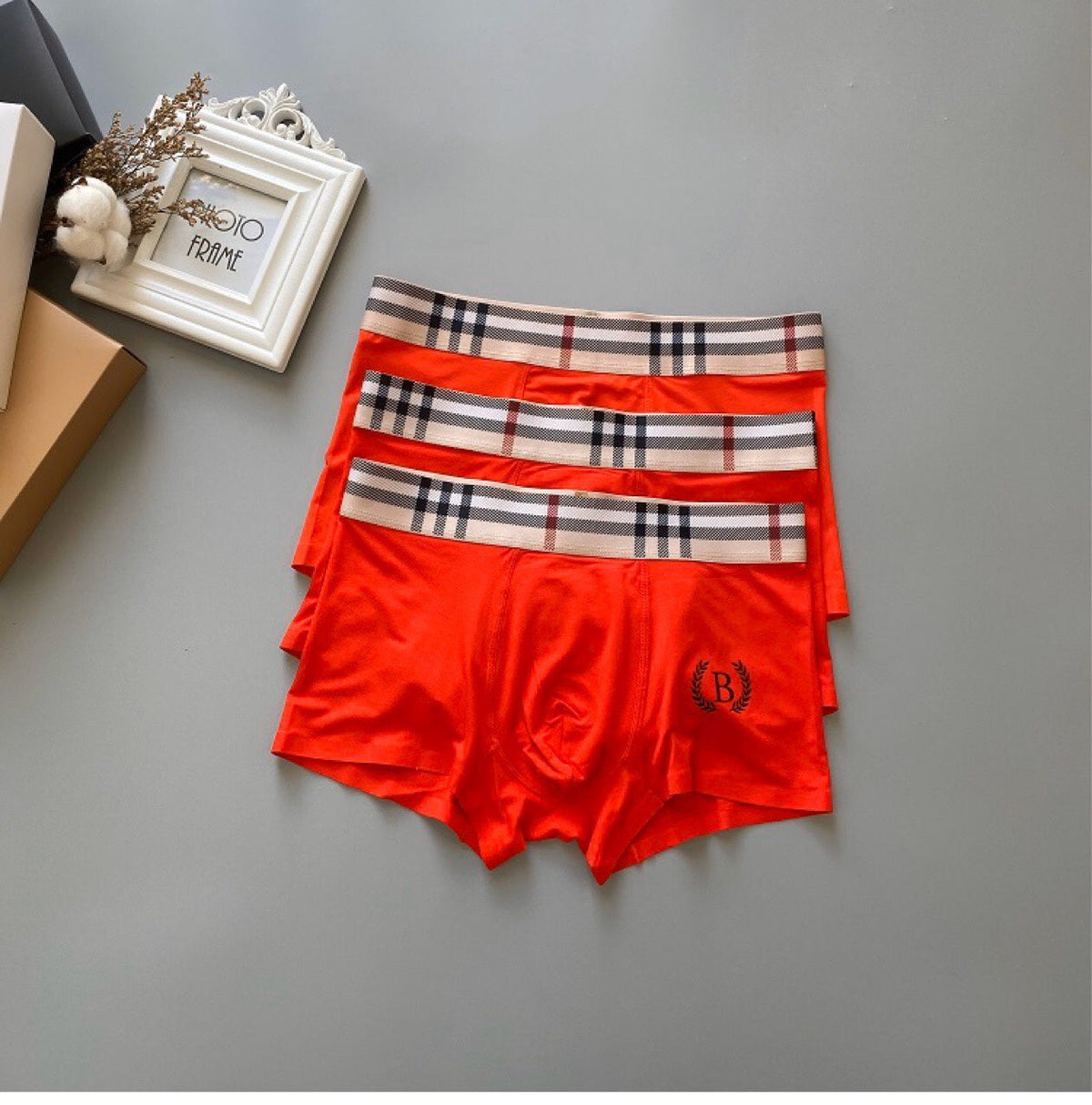 Burberry Modal Short Socks - 3-Pair Pack