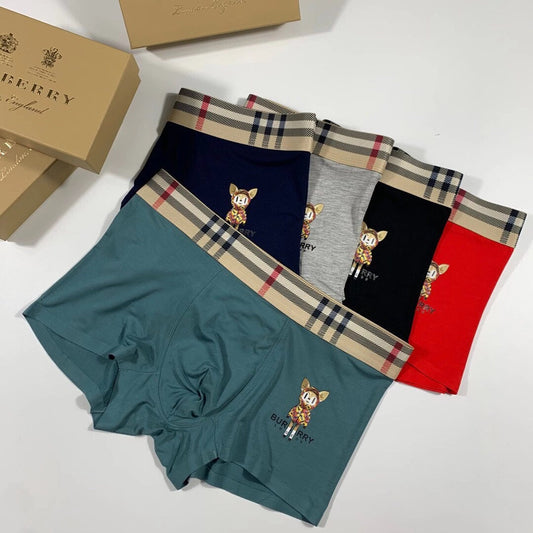 Burberry Modal Men's Boxer Briefs - 3-Piece Box