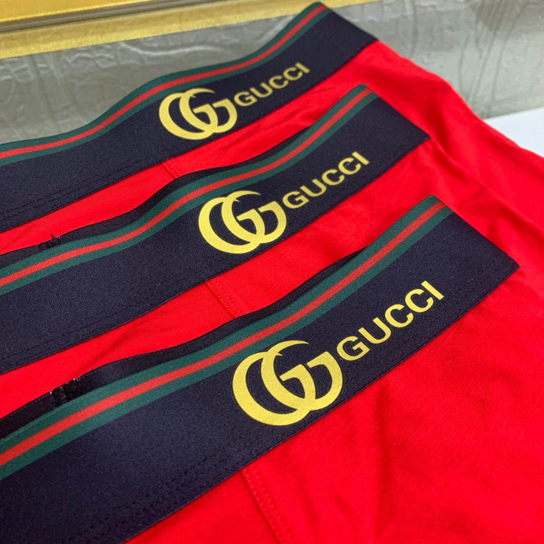 Gucci Modal Men's Boxer Briefs - 3-Piece Box