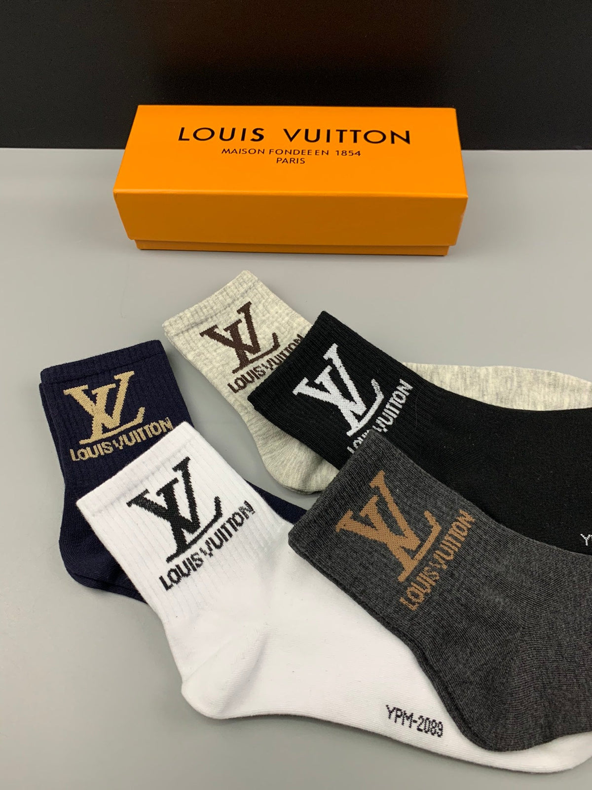 Louis Vuitton Cotton Crew Socks