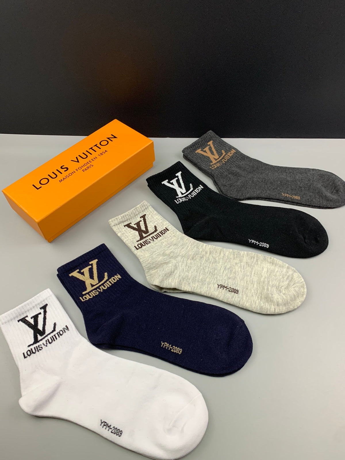 Louis Vuitton Cotton Crew Socks