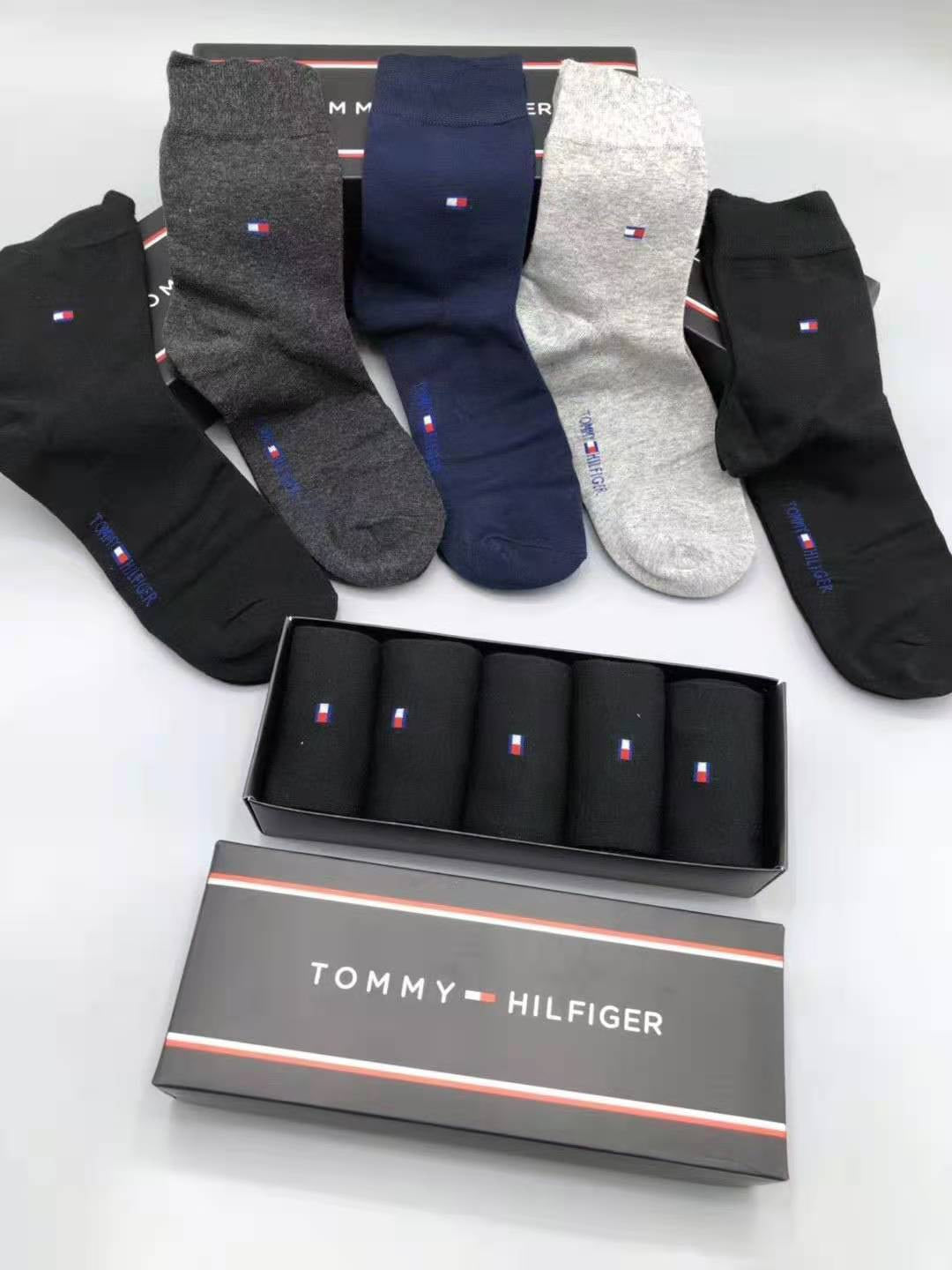 Tommy Hilfiger Small Flag Details Crew Socks