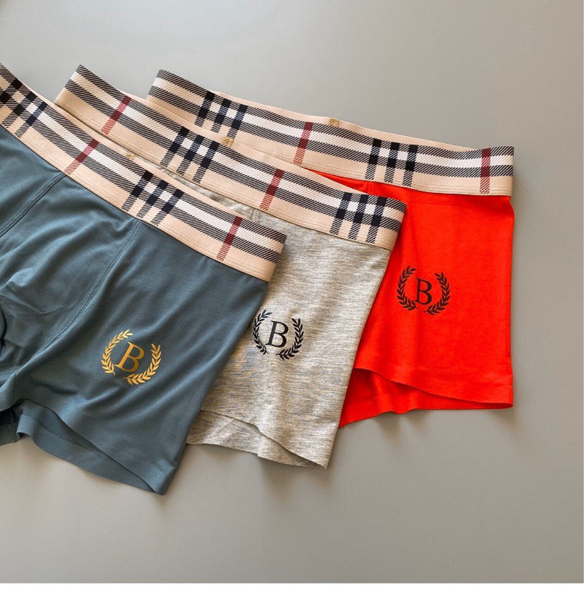 Burberry Modal Men's Boxer Briefs - 3-Piece Box