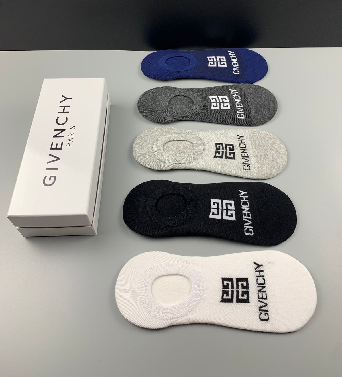 Givenchy Cotton Short Socks - 5-Pair Pack