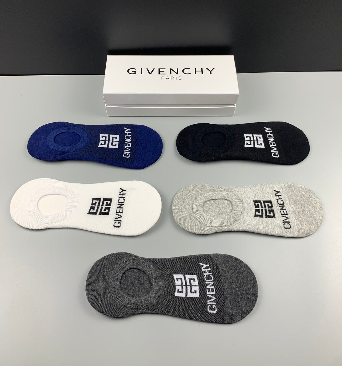 Givenchy Cotton Short Socks - 5-Pair Pack