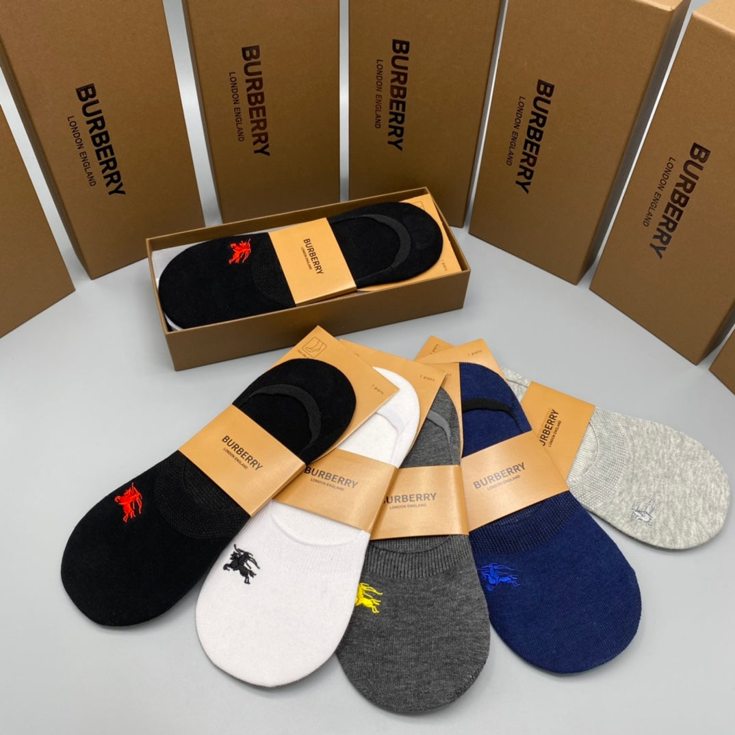 Burberry Short Socks - 5-Pair Pack