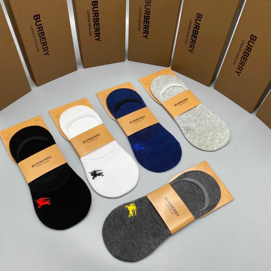 Burberry Short Socks - 5-Pair Pack