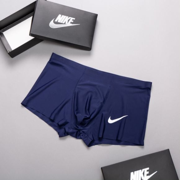 Nike Visible Branded Waistband Or Emblem Details Men's Boxer Briefs - 3-Piece Box