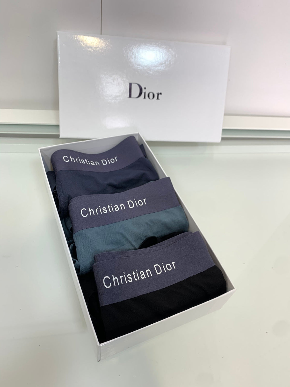 Dior Small Bee Details Men's Boxer Briefs - 3-Piece Box
