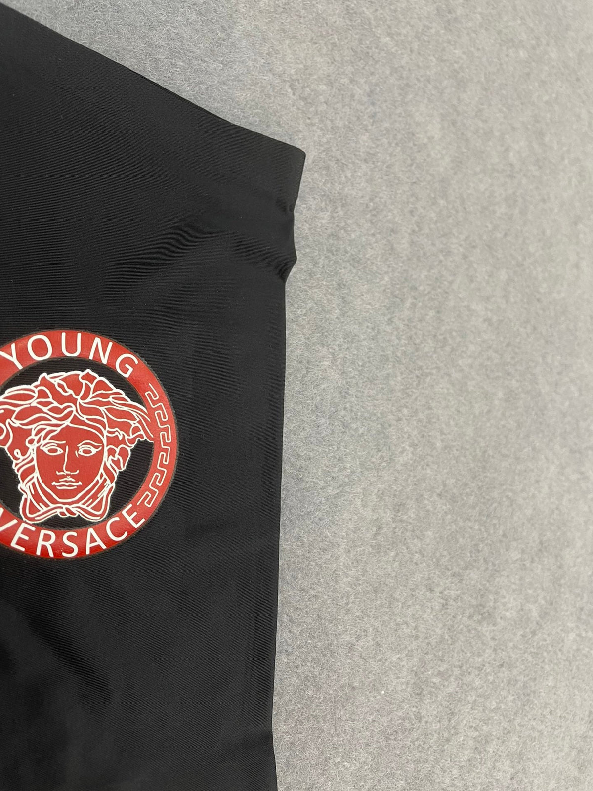 Versace Circular Red Crest Graphics Men's Boxer Briefs