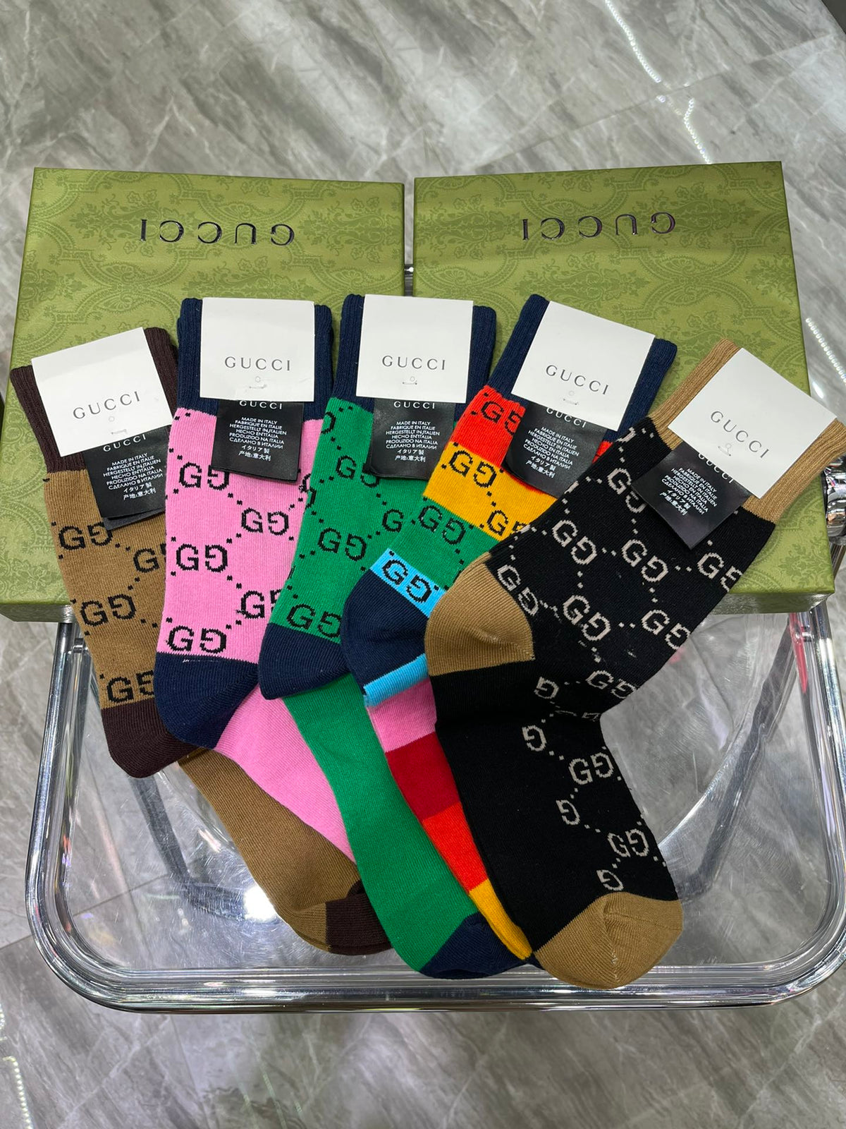Gucci Cotton Crew Socks