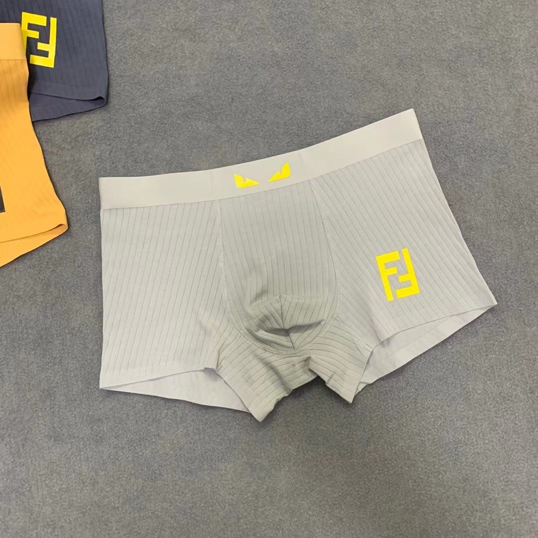Fendi Cotton Men's Boxer Briefs - 3-Piece Box