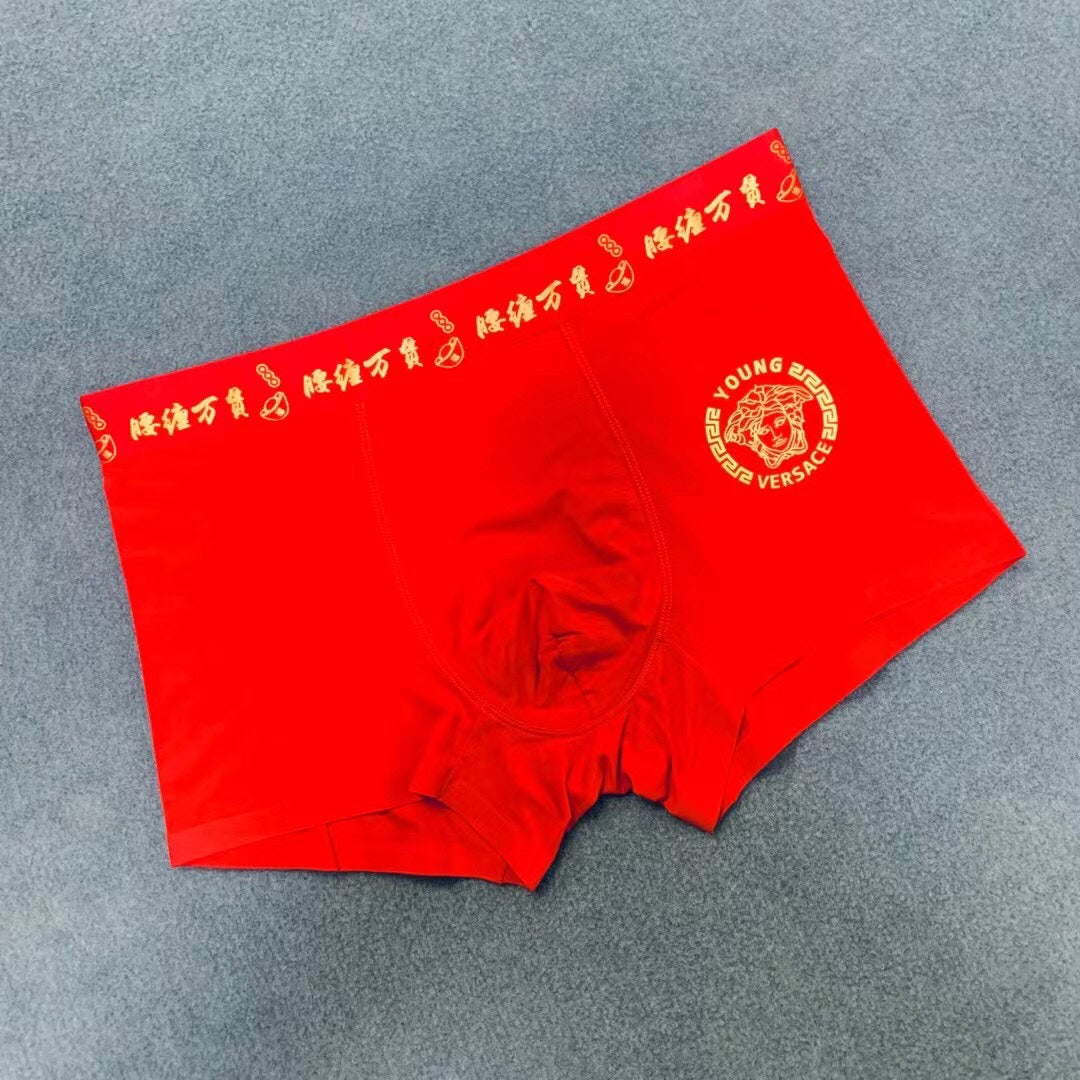 Versace Modal Men's Boxer Briefs - 3-Piece Box