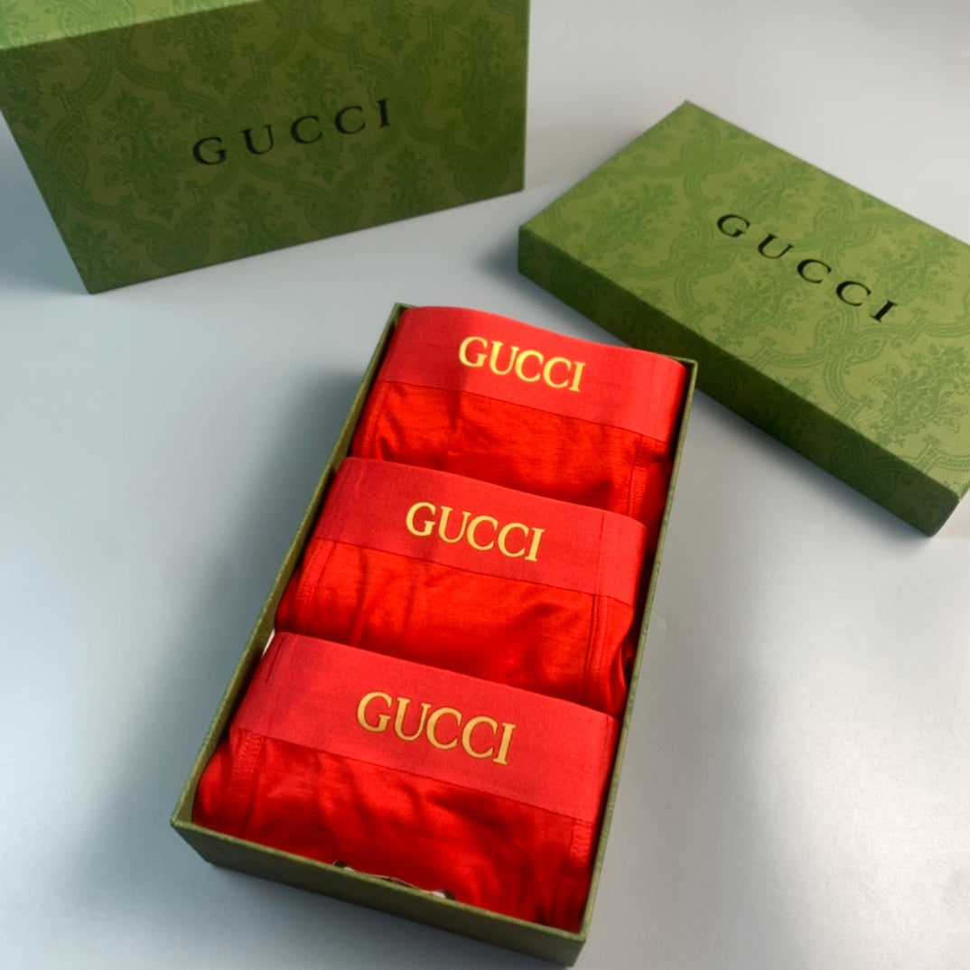 Gucci Modal Men's Boxer Briefs - 3-Piece Box