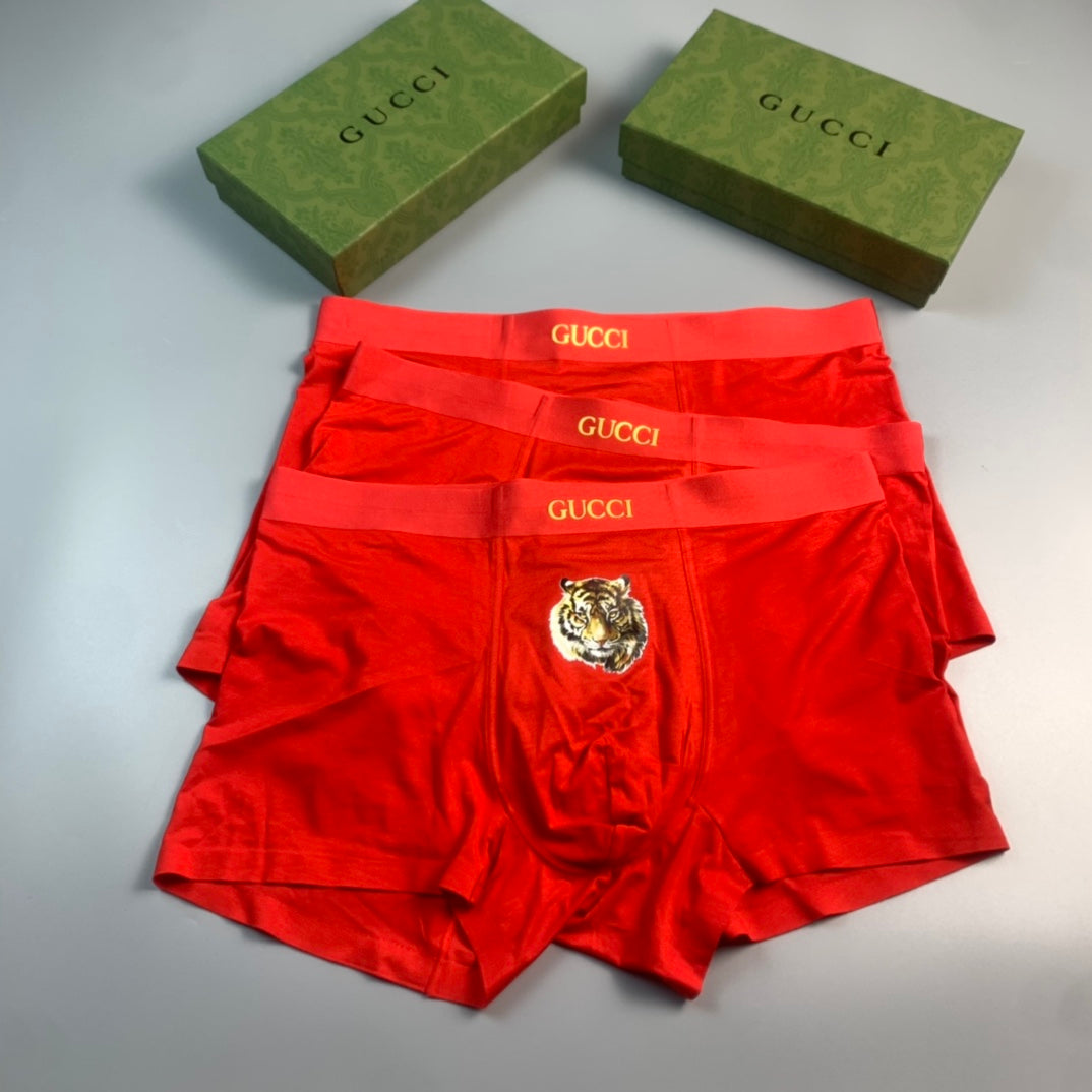 Gucci Modal Men's Boxer Briefs - 3-Piece Box