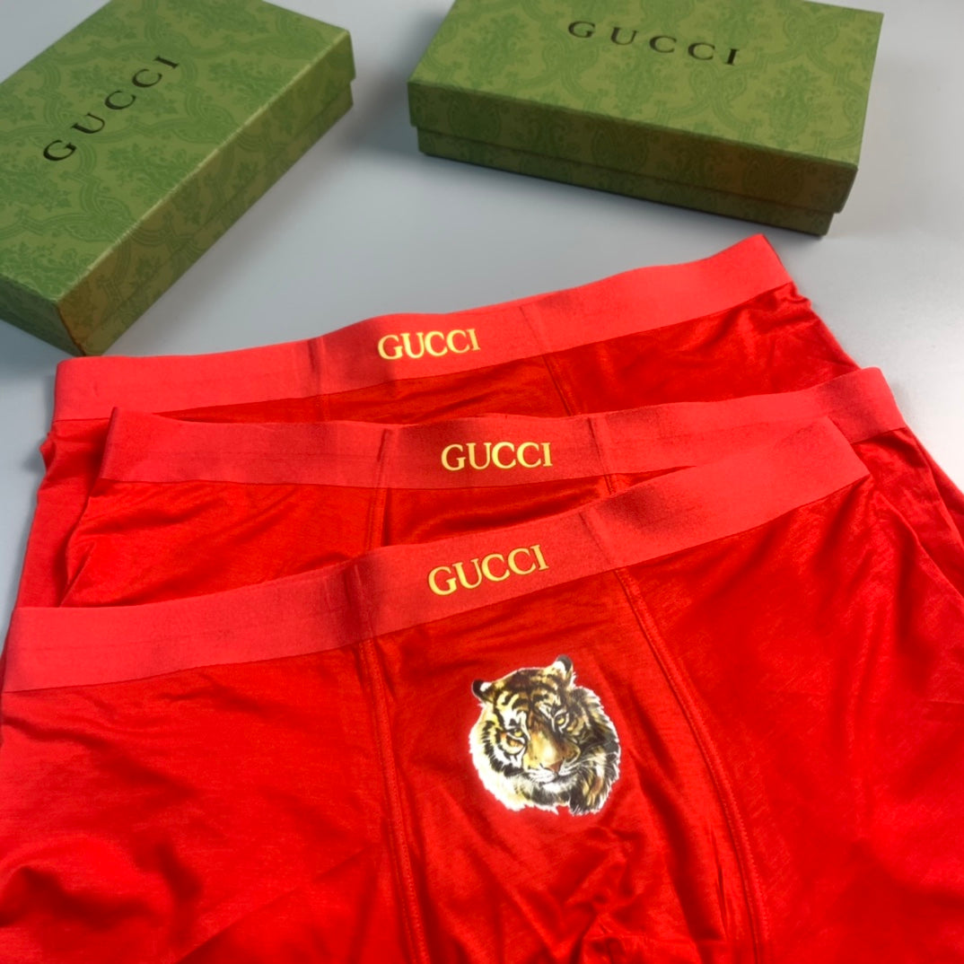 Gucci Modal Men's Boxer Briefs - 3-Piece Box