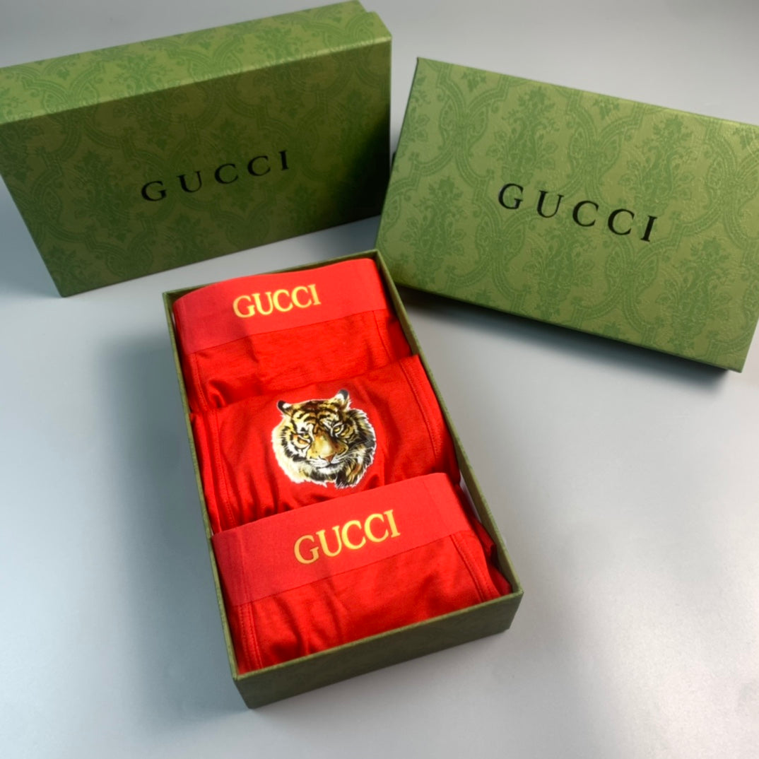 Gucci Modal Men's Boxer Briefs - 3-Piece Box