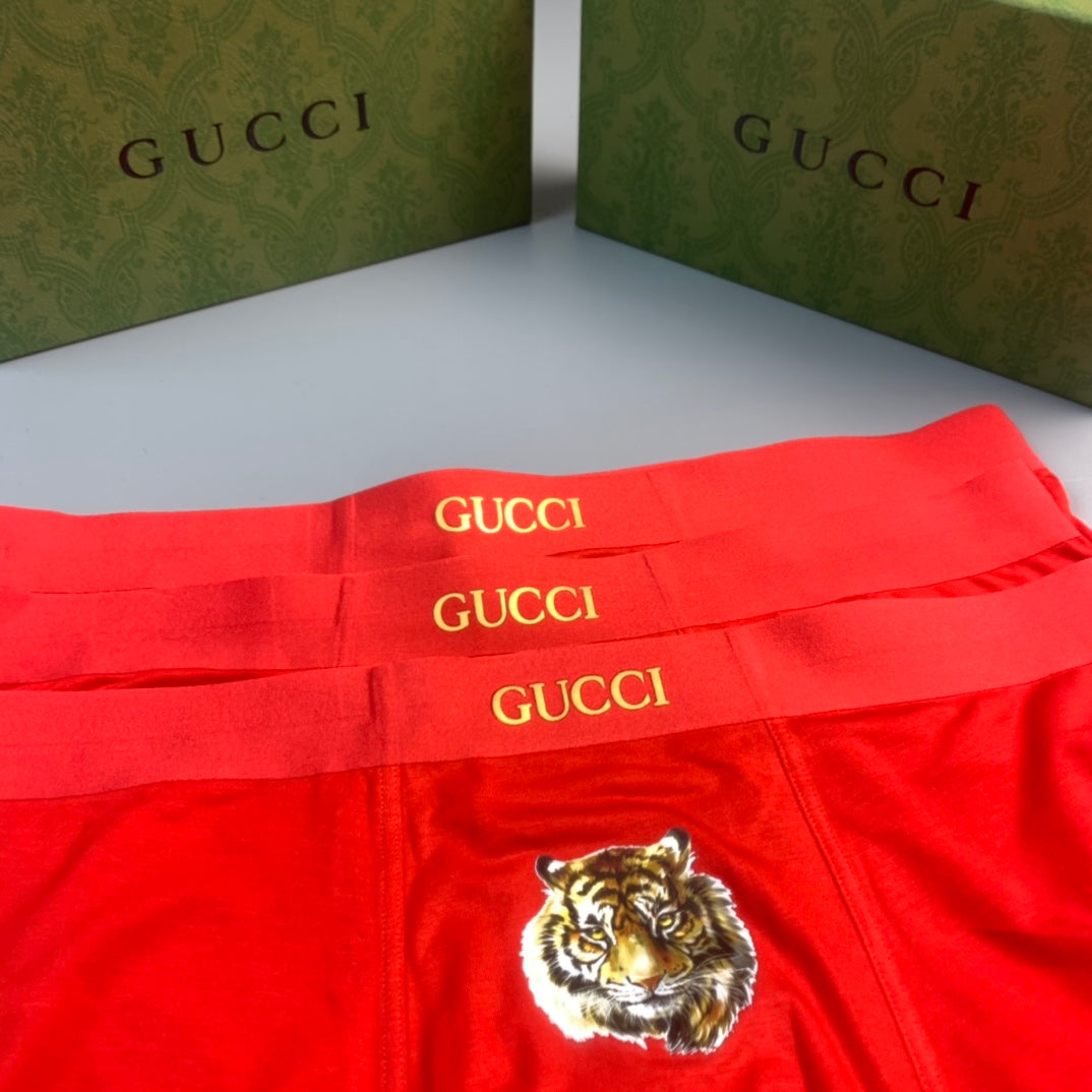 Gucci Modal Men's Boxer Briefs - 3-Piece Box