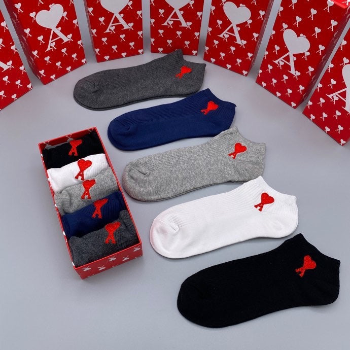AMI Short Socks - 5-Pair Pack