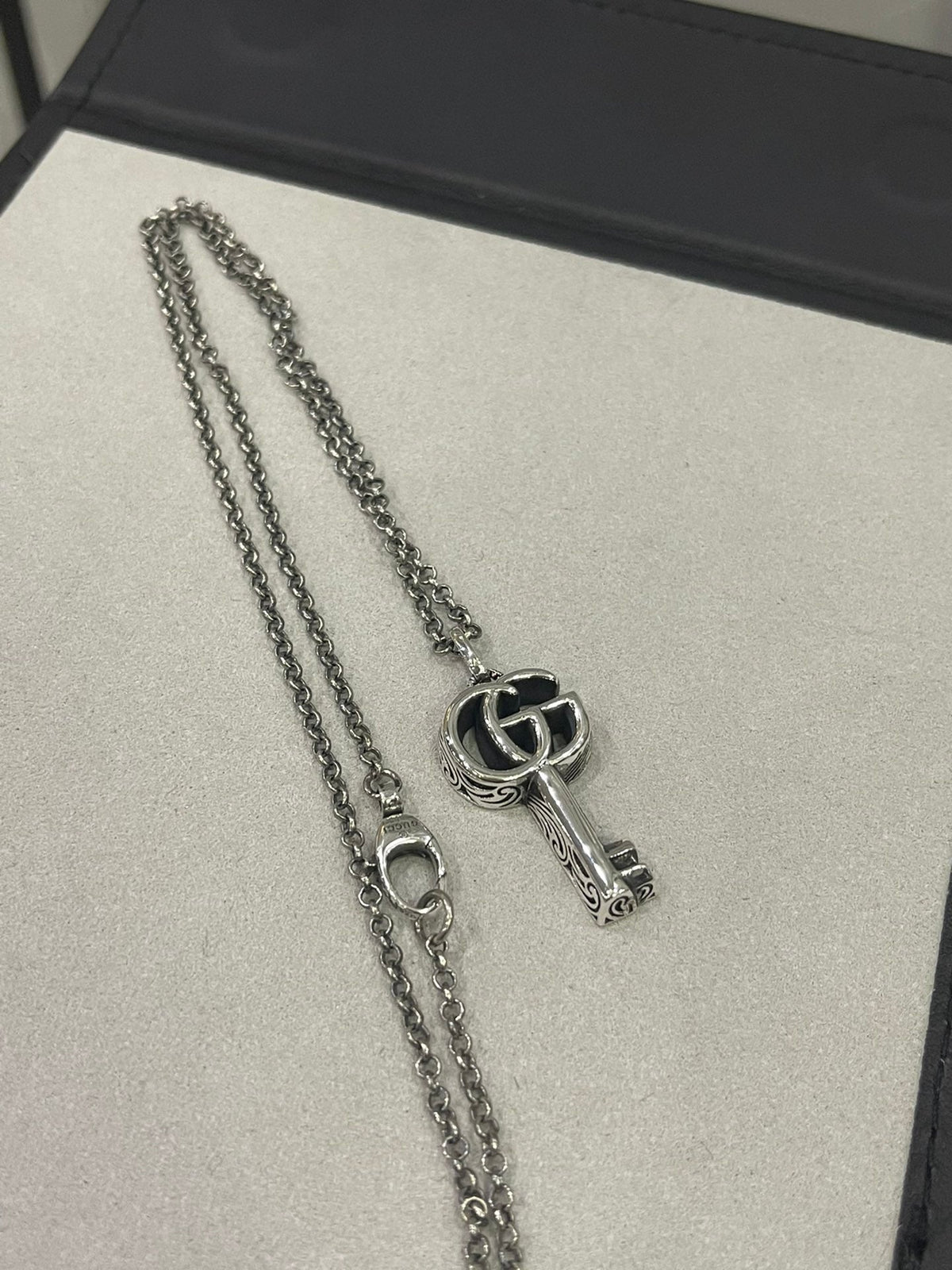 Martin Graham jewelry accessory in polished metal-tone – front product view