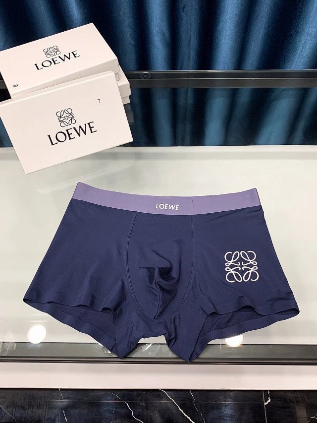Loewe Visible Waistband, Colour And Emblem Details Men's Boxer Briefs - 3-Piece Box