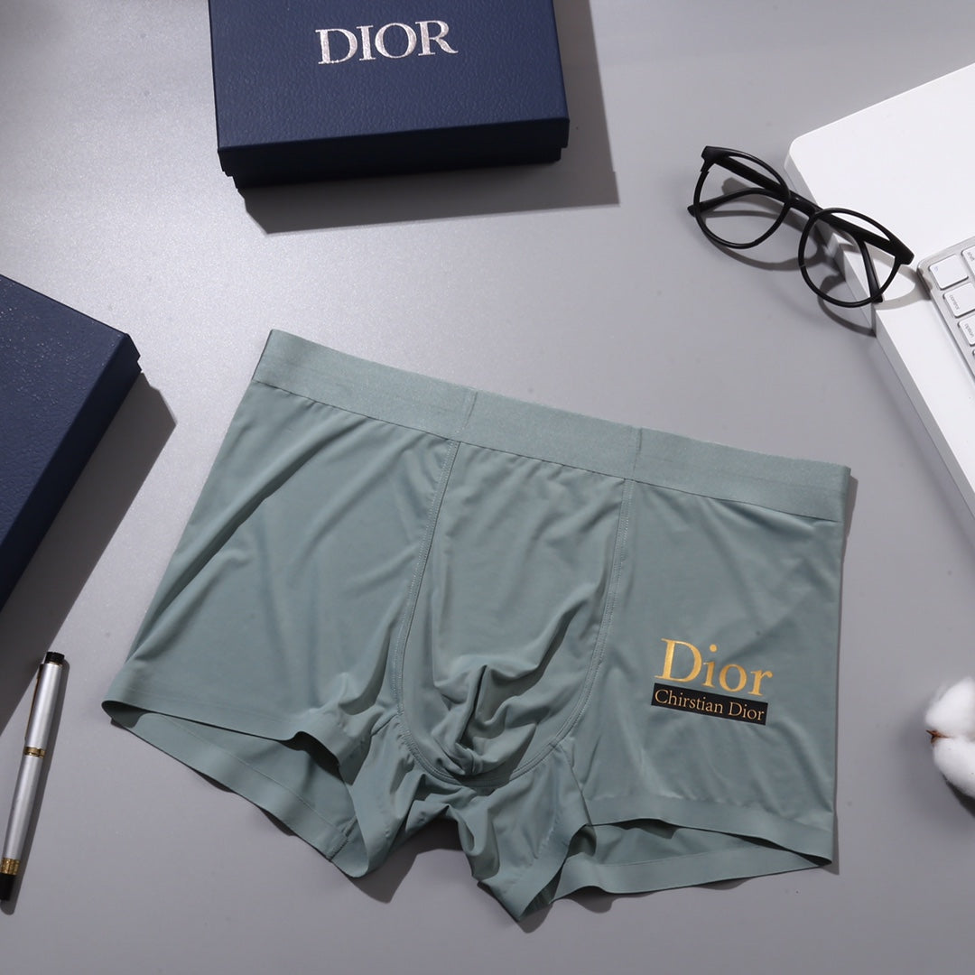 Dior Nylon Blend Men's Boxer Briefs - 3-Piece Box