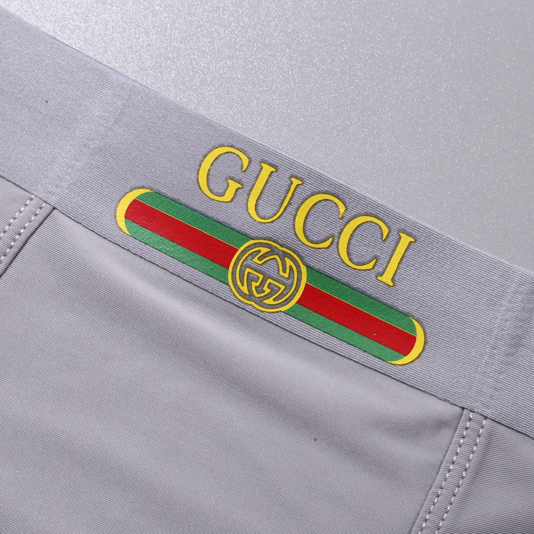 Gucci Visible Waistband, Colour And Emblem Details Men's Boxer Briefs - 3-Piece Box