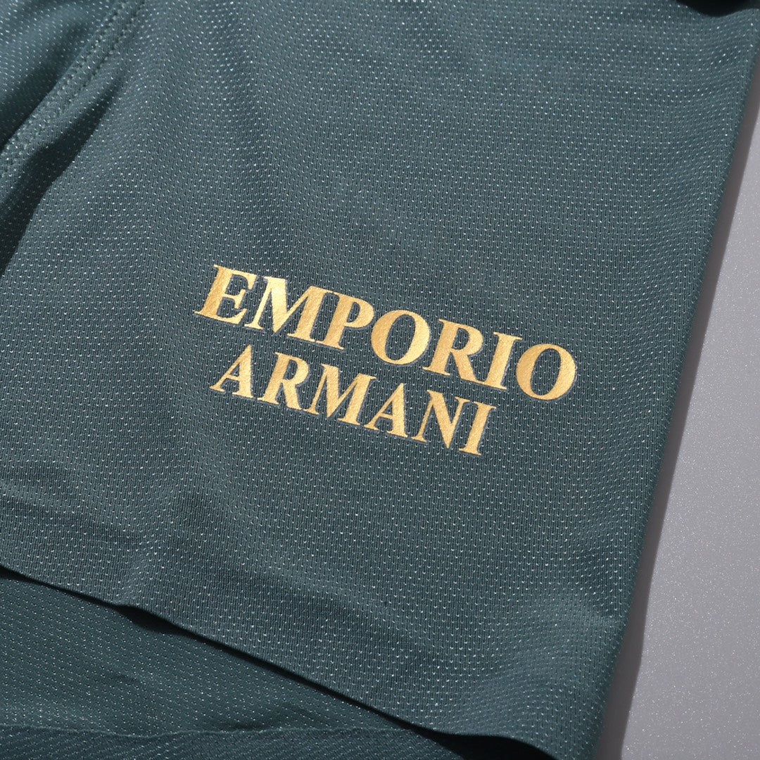 Armani Gold-Tone Eagle Details Men's Boxer Briefs - 3-Piece Box