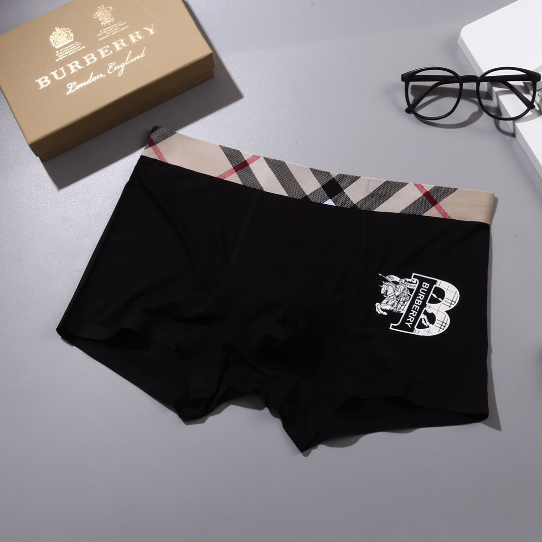 Burberry Modal Men's Boxer Briefs - 3-Piece Box