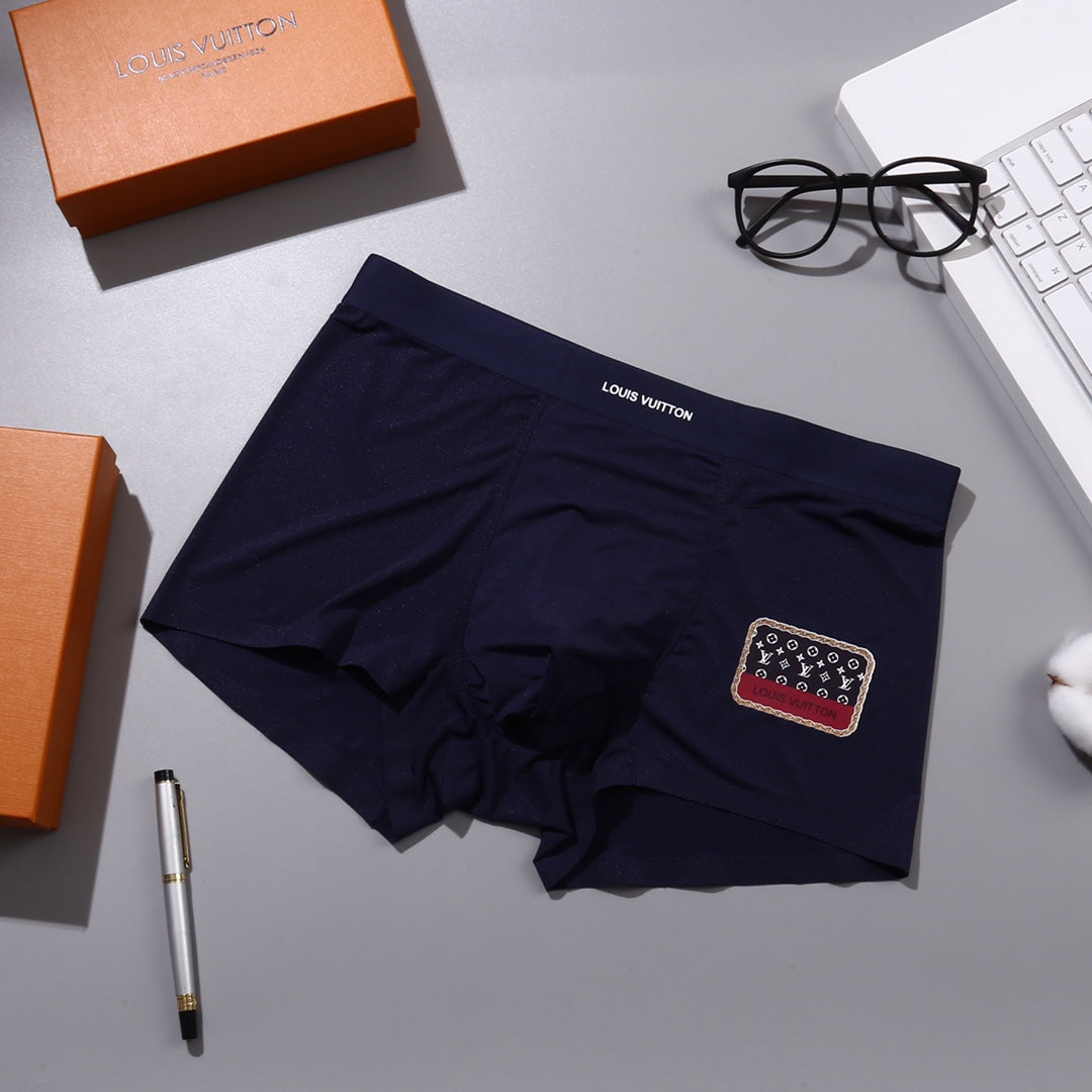 Louis Vuitton Nylon Blend Men's Boxer Briefs - 3-Piece Box