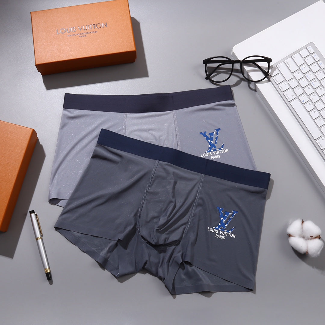 Louis Vuitton Colourful Initial Details Men's Boxer Briefs - 3-Piece Box