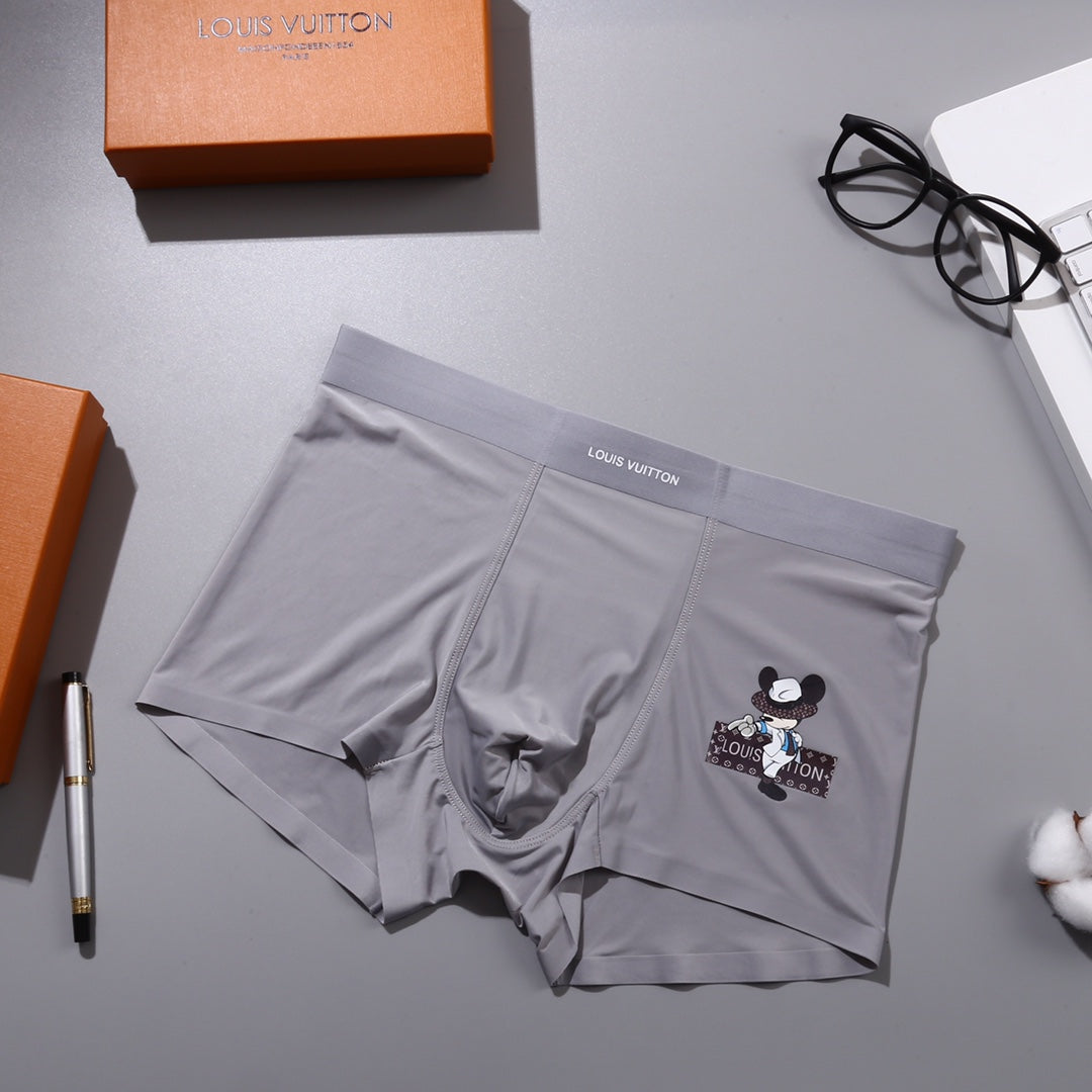 Louis Vuitton Nylon Blend Men's Boxer Briefs - 3-Piece Box