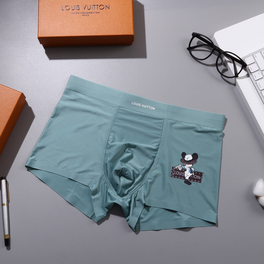 Louis Vuitton Nylon Blend Men's Boxer Briefs - 3-Piece Box