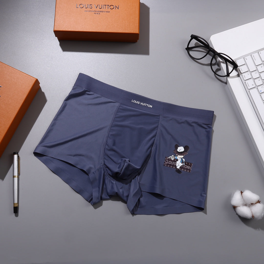 Louis Vuitton Playful Patch Details Men's Boxer Briefs - 3-Piece Box