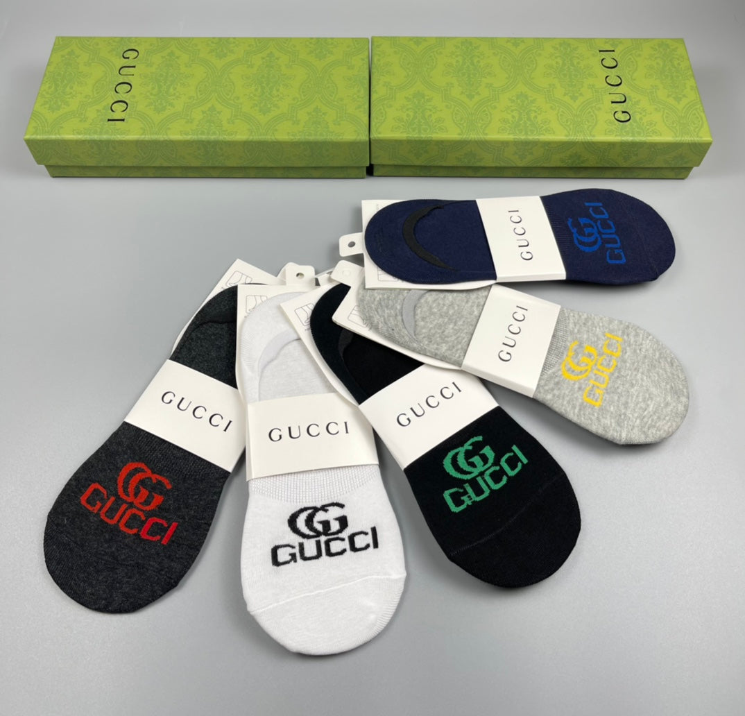 Gucci Cotton Socks - 5-Pair Pack