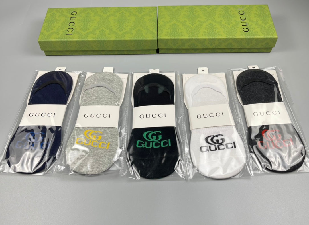 Gucci Cotton Socks - 5-Pair Pack