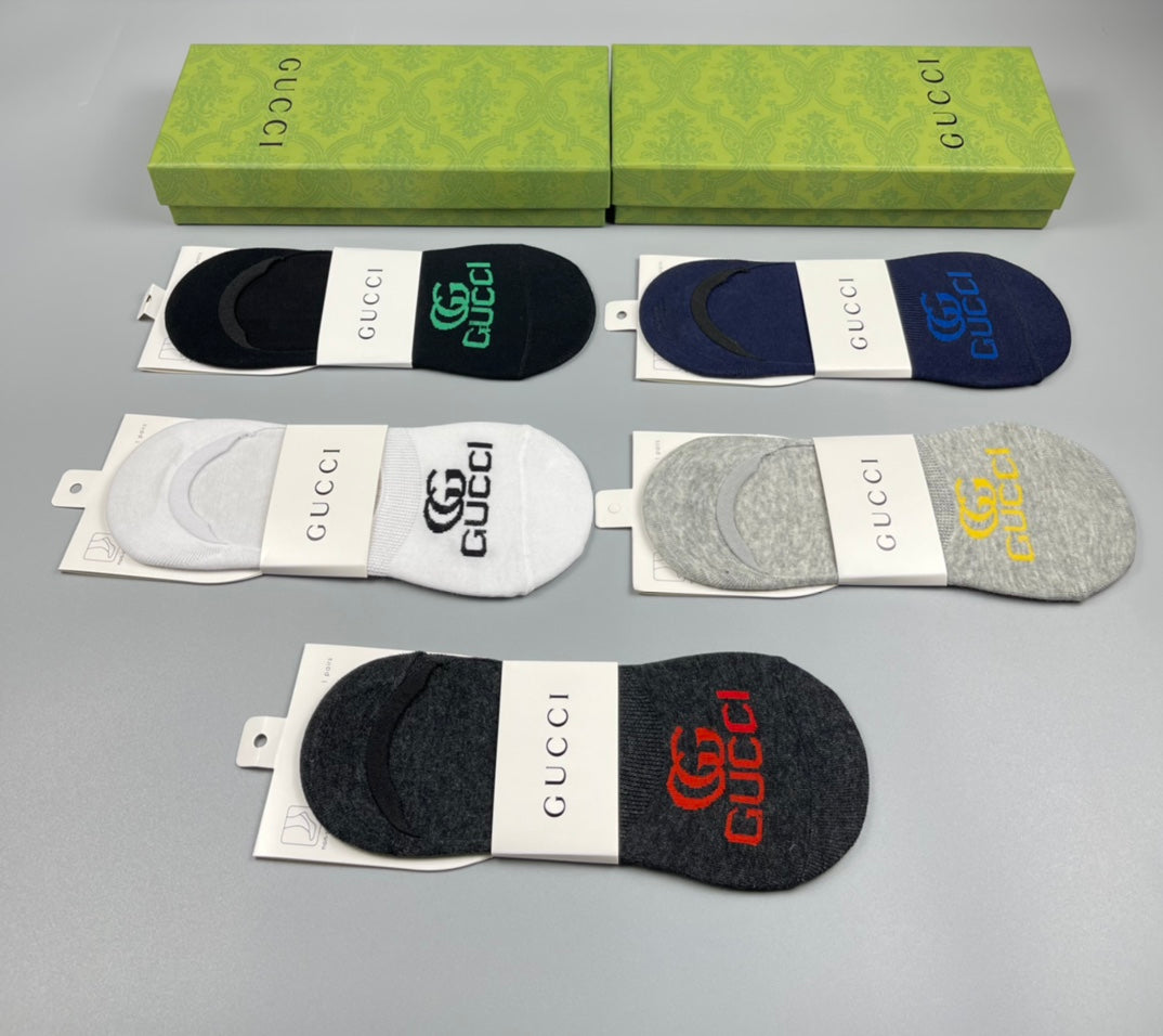 Gucci Cotton Socks - 5-Pair Pack