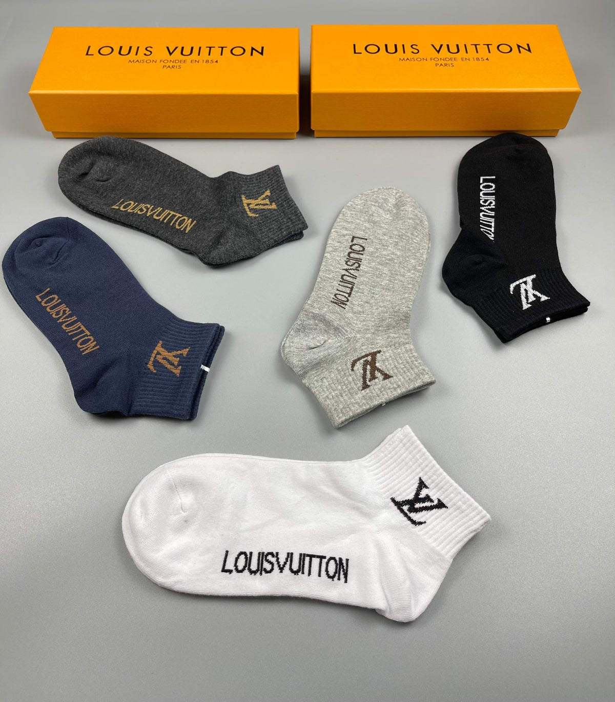 Louis Vuitton Cotton Socks - 5-Pair Pack