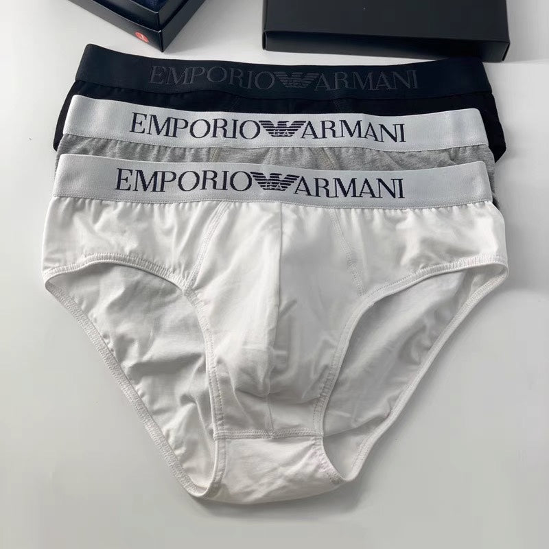 Emporio Armani Men's Briefs - 2-Piece Box