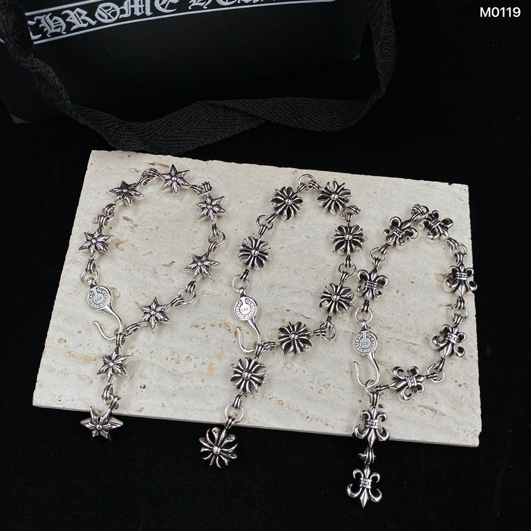 Martin Graham bracelet in polished metal-tone – main product view