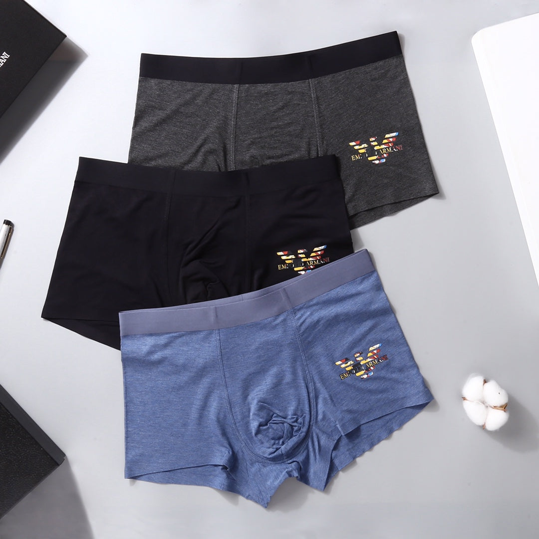 Modal Men's Boxer Briefs - 3-Piece Box