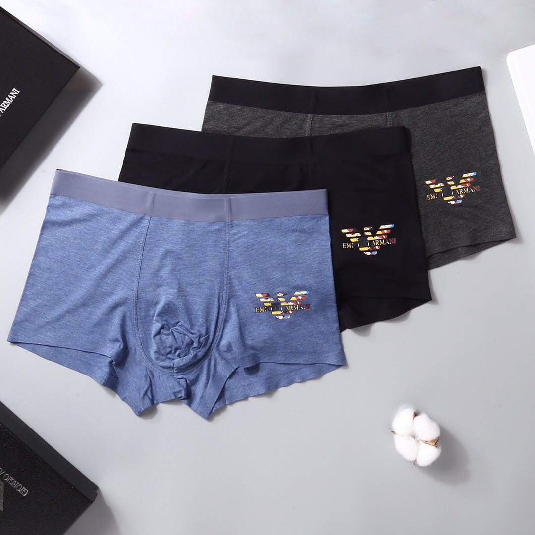 Modal Men's Boxer Briefs - 3-Piece Box